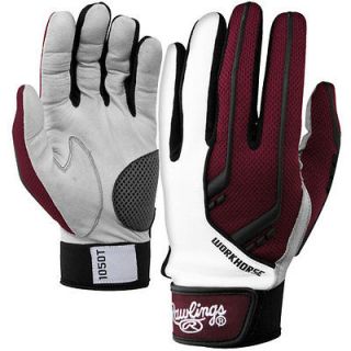 RAWLINGS BGP1050T BATTING GLOVES NEW ALL COLORS AND SIZES