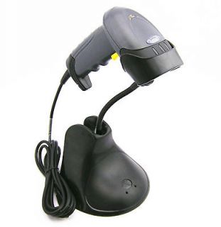 Laser Barcode Scanner Reader with Stand Handfree Bar Code Scan NEW
