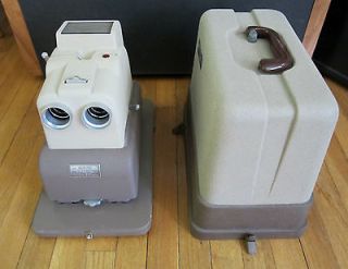 RESTORED VIEW MASTER STEREO MATIC 500 3 D PROJECTOR MIRRORS HALOGEN