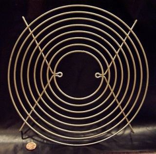 1950s ANTIQUE ROUND HOME STOVE ELEMENT COVER FOR WARMING UP A PLATE