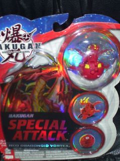 BAKUGAN Pyrus Neo Dragonoid Vortex Drago Spins SEALED