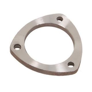 Header Collector Flange Stainless 3 Bolt 3.00 Dia Hole .375 Thick EA