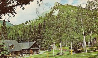 Vintage 1973 Bear Trap Ranch, Colorado Springs, CO postcard
