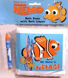 Along Sou Finding Nemo   My Name Is Nemo Bath Book (2003)   Used   Ot