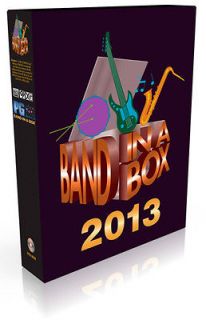 PG Music Band in a Box Audiophile Version 2013 Windows PC on 1TB hard