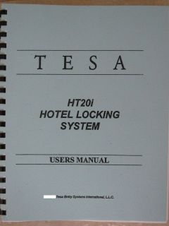 TESA ONITY HT20i System User Manual