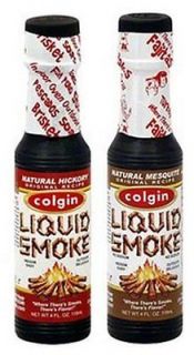 4oz COLGIN LIQUID SMOKE All Natural VEGAN Gluten & Fat Free 0 CALORIES