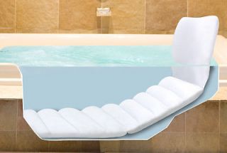 Inflatable Full Body Bathtub Lounger Cushion Comfort Cradle Head Back