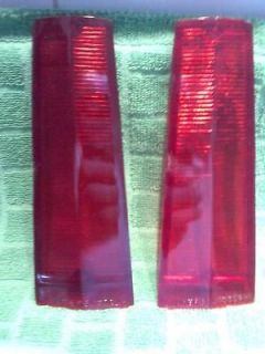 1966 Barracuda Valiant Tail Lights Lenses New Pair Auction 37C (Fits