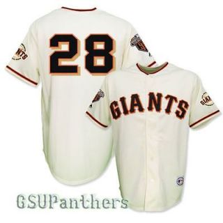 2011 BUSTER POSEY SF Giants WS CHAMPS Home Jersey