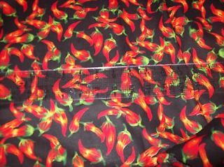 Loud, Wild & Crazy Golf Knickers Red Chili Pepper Cotton NEW Custom