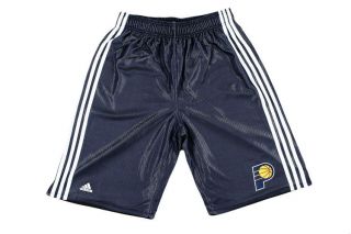 NBA Indiana Pacers Navy Fusion Shorts with Pacers Logo (Tall Shorts)