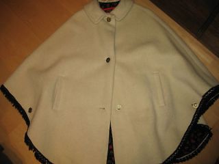 Loden King Imported Lined Wool Cape  Western Germany Small  VGUC