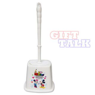 Disney Mickey & Minnie Mouse Bathroom Toilet Brush collectible novelty