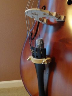 Upright Bass Microphone Adapter Poplar Made in U.S.A.