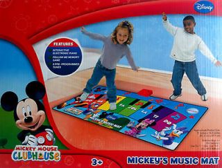 FREE SHIP Disney Mickey Mouse Club House MUSIC MAT Tune Electronic