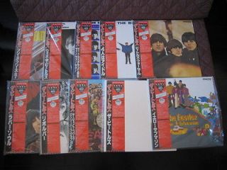 Beatles MONO Record Box Japan Ten Monaural Red Wax Vinyl LP Box Set in