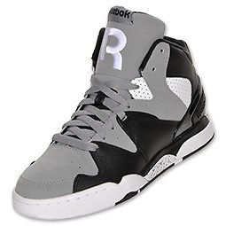 Mens Reebok Classic Jam High Top Sneakers New, Black Gray sku#s