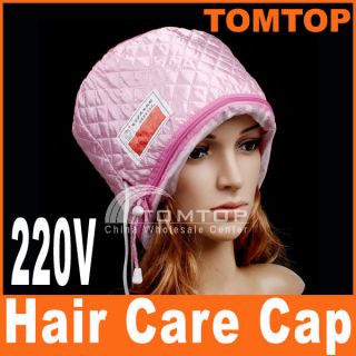 Thermal Treatment Beauty Steamer SPA Cap Hair Care Nourishing Pink