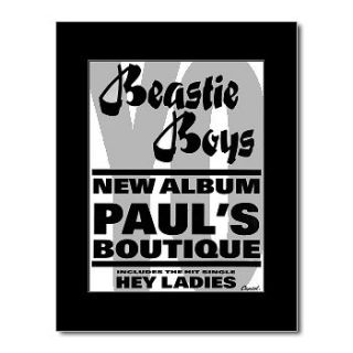 BEASTIE BOYS   Pauls Boutique   Black Matted Mini Poster