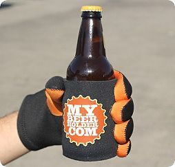 Neoprene Beer Kozzie/Glove   Ducks, Beavers, Camo, Cougars & Huskies