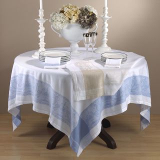 Jacquard Classic Roman UM Design Tablecloth 54 72 Square   2 Colors