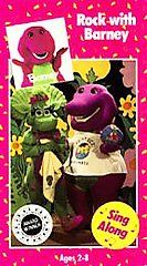 Barney   Rock With Barney (VHS, 1992)