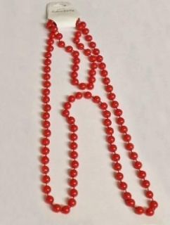 Long rope bead necklaces 48 long in 9 COLOUR OPTIONS
