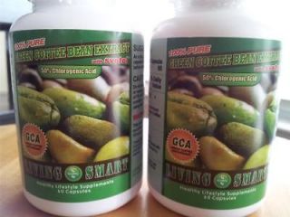 2X Btls Green Coffee Bean Extract 400mg 120 VCAPS DR OZ 50%