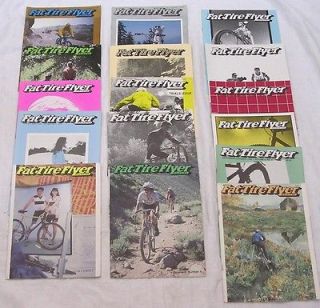 Fat Tire Flyer vintage mountain bike magazine collection