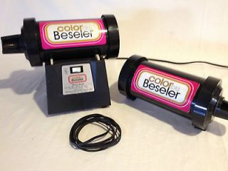 BESELER 8 X 10 COLOR PROCESSING DRUMS and Motor Base Rotator