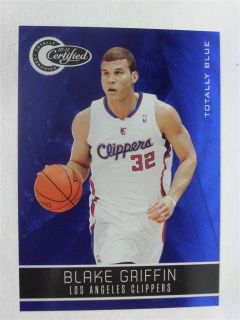 BLAKE GRIFFIN 2011 TOTALLY CERTIFIED TOTALLY BLUE CLIPPERS #29 227/299