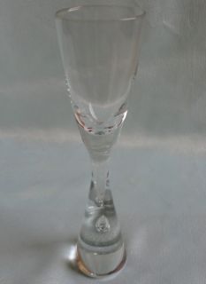 Holmegaard Princess Tall Schnapps Glass   Design by Bent Severin