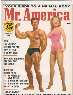 America Bodybuilding Muscle Magazine /Larry Scott + Betty Weider 3 64