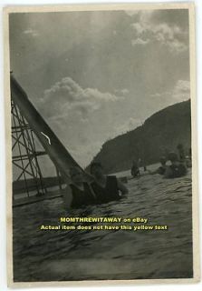 1919 Photo Wisconsin WI Devils Lake Big Water Slide Women Swimming