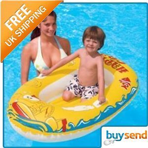 Kids 54 Bestway Inflatable Rubber Dinghy Boat Pool Toy