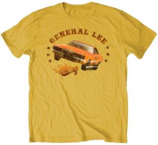 NEW Men Woman Adult Size Dukes Of Hazzard General Lee Two Wheels T