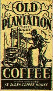 Old Plantation Coffee Porcelain Refrigerator Magnet New