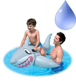 Bestway   Childrens Ride on Great White Shark   Pool Float Inflatable