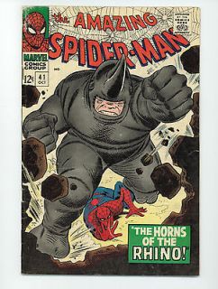 Amazing Spider Man #41 Unrestored Silver Age Marvel VG/FN (5.0) 1st