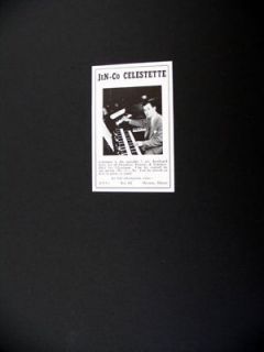 GC Jenkins Co Jen Co Celestette 1956 print Ad