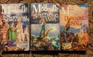 Spellsong Cycle L.E. Modesitt Jr Lot of 3 Soprano Sorceress Spellsong