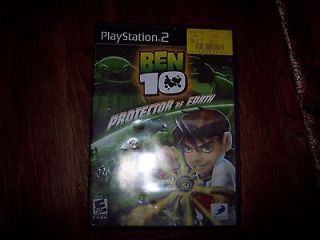PLAYSTAION 2 DVD VIDEO GAME BEN 10 PROTECTOR OF EARTH E 1 2 PLAYERS