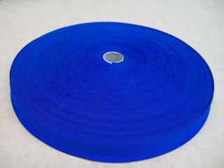 BINDING TAPE POLYESTER 25mm 1 ROYAL BLUE 100 mtrs