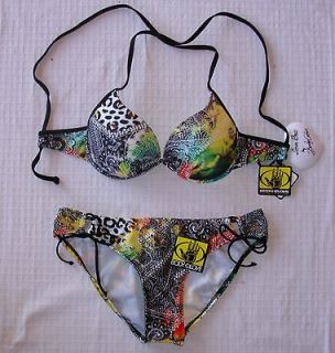 NWT Body Glove Swimsuit Bikini Gemini Back Love Bra XS S L XL Bottoms