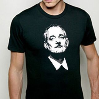 BILL FN MURRAY fn dark kcco keep calm and chive on MENS BLACK LARGE L