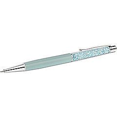 Crytalline Pen Blue Pearl Light Azore Slim/Sleek in Window box