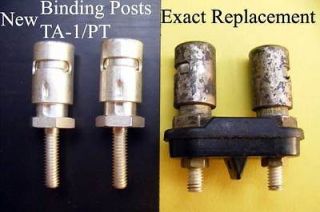 TA 1/PT Binding Post Connectors TA 43/PT SB 22/PT SwitchboardTA 312/PT