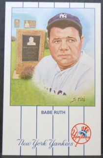 new York Yankees Babe Ruth, Yankees Monument Park,Limited Edition