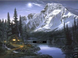 Mountain Majesty, Fred Buchwitz LE Print Campfire Cabin